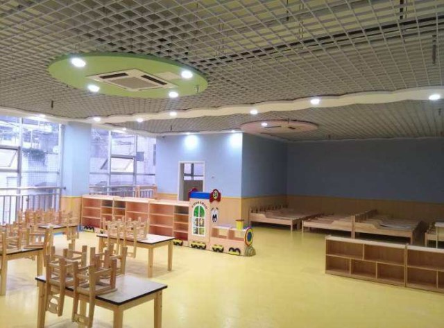 國(guó)際幼兒園格力GVM5全直流變頻多聯(lián)中央空調(diào)安裝