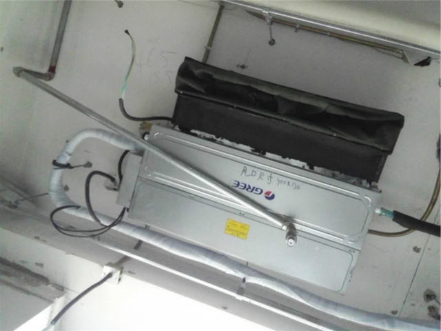 大廈格力GMV5商用中央空調(diào)一拖十八安裝案例