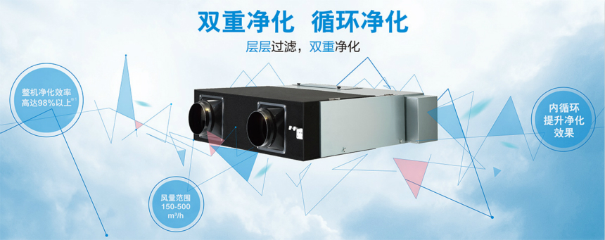 松下新風(fēng)系統(tǒng)內(nèi)外雙循環(huán)全熱交換機(jī)FY-15ZDP1C/FY-25ZDP1C/FY-35ZDP雙重凈化