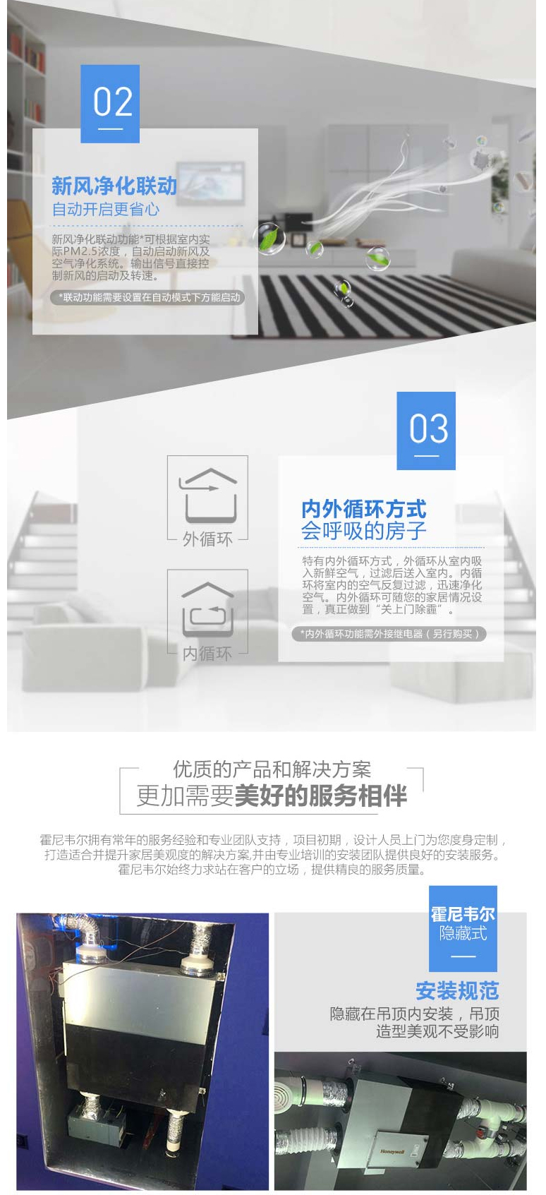 霍尼韋爾新風系統(tǒng)家用全屋全熱交換器 ER150S1NPOBSP~ER800S1N智能控制
