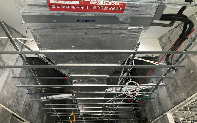 格力一拖一風(fēng)管機(jī)安裝